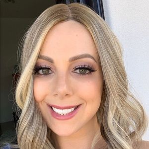 18” Blonde Wig - Silk Top, Brazilian Hair